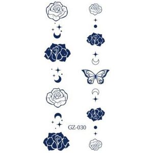 Sanrio Dinatori semi-permanent real small tattoo sticker version 2 4 sheets, GZ-030, 8 pcs.