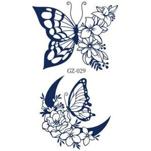 Sanrio Dinatori semi-permanent real small tattoo sticker version 2 4 sheets, GZ-029, 8 pcs.