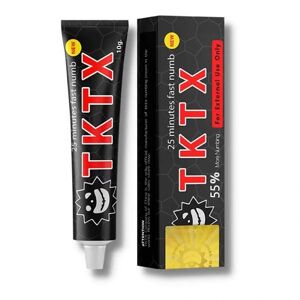 Joyful time (Black) TKTX Tattoo Numbing Cream Waxing Piercing Eyebrow 3pcs 55%