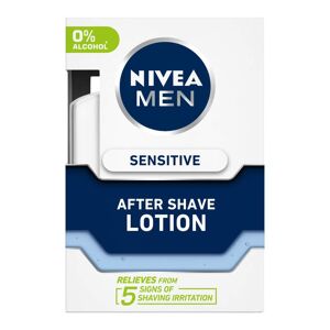 The Wish Health And Beauty NIVEA MEN Shaving, Sensitive After Shave Lotion, 100ml / 3.38 fl oz (Pack of 1)