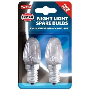 Eveready Night Light E14 Spare Bulbs (Pack of 2)