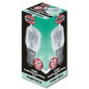 Eveready Pygmy 25W SES Light Bulb (Pack Of 10)