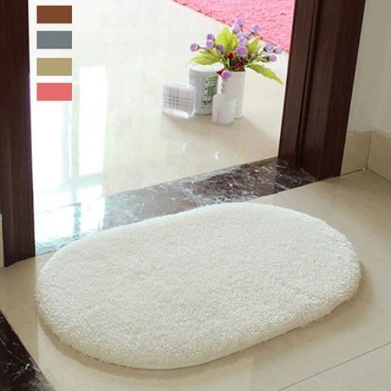 Blackcurrant Anti-Skid Soft Fluffy Absorbent Area Rug Home Bathroom Floor Shower Door Mat