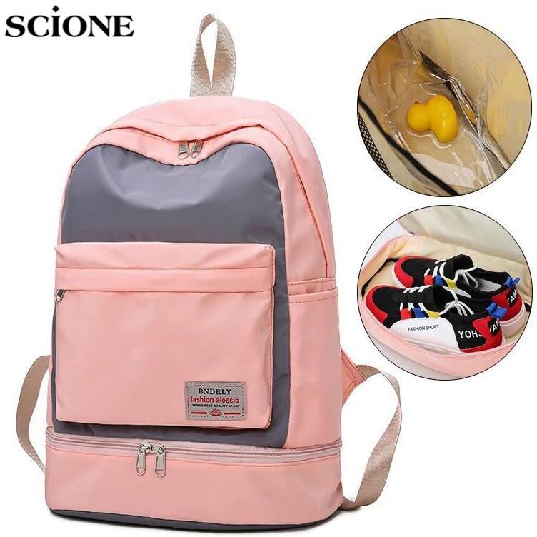 SCIONE Gym Backpack Fitness Travel Waterproof Dry Wet Bolsa Deporte Mujer Sac De Sport Gymtas femme Bag