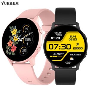 ZJM  Mall YurKem Smartwatch 1.28 inch Full Touch Screen Heart Rate Men Women Fitness Tracker Sport IP68 Waterproof Smart Watch