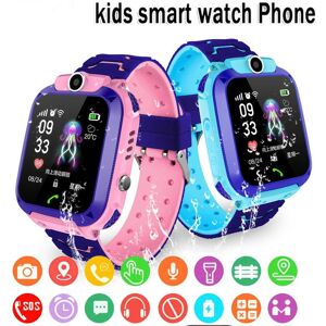 greentiger smart watch Q12 Kids Smart 2G Call Phone Watch Waterproof Mother Children LBS Monitor Boy Girls SOS Child Sports Digital Watches Tracker