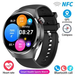 Cliff of love NFC Smart Watch Men GT4 Pro HD Screen Heart Rate Bluetooth Call IP67 Waterproof SmartWatch For Huawei Xiaomi
