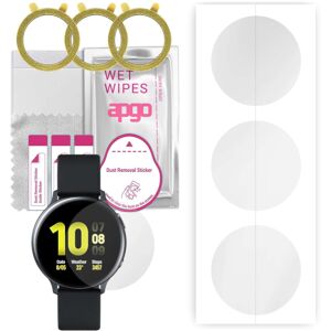 3x apgo Hydrogel Screen Protector for Samsung Galaxy Watch Active 2 44mm, Hydrogel Film, with positioning layer easy installation