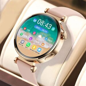 SACOSDING Smart Watch Fashion Women Smart Watch GT4 Mini AMOLED Screen BT Call NFC Wireless Charger Lady Smartwatch Sports Fitness Tracker