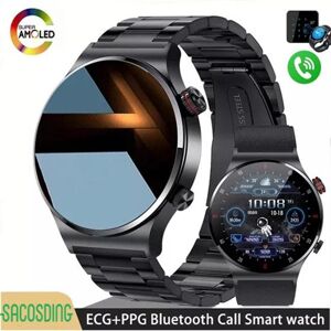 SACOSDING Smart Watch 2023 New QW33 Bluetooth Call Smart Watches for Men Large HD Screen Step Counting Sports Fitness Tracker Waterproof Smartwatch