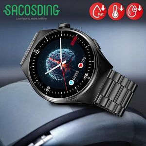 SACOSDING Smart Watch SACOSDING New Smart Watch Health Blood Oxygen Heart Rate Monitoring Health Smartwatch Bluetooth Call Smart Watch