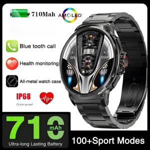 SACOSDING Smart Watch SACOSDING 2024 V69 1.85" HD Display Bluetooth Call Smartwatch Men 710 mAh Large Battery 400+ Watch Faces Smart Watch For Android IOS