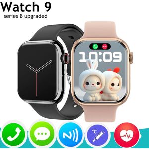 Wula Mall 2024 Watch 9 Smart Watch Men Body Temperature BT Call NFC Always On Display Fitness Women Series 9 Smartwatch