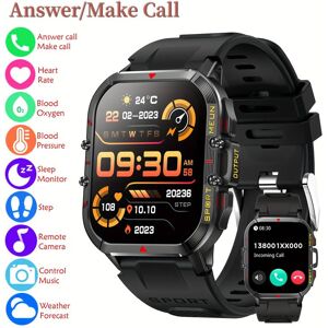 Top-smart New Bluetooth Call Smart Watch Men Sports Fitness Tracker Smartwatch for Android IOS