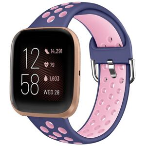 HOD Health&Home Smart Watch Wristband 2 Color Silicone Strap Reverse Buckle Band For Fitbit Versa 1