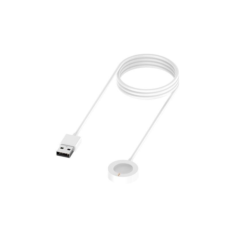 HOD Health&Home 1M / 3.3Ft Smart Band Fast Charger Replacement For Fossil Gen 4 5 Portable Wireless Usb Charging Cable White