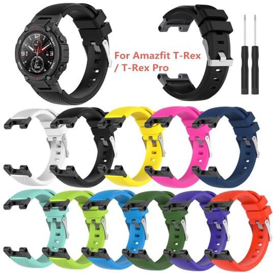 electroicer Sport Band For Huami Amazfit T-Rex Strap Silicone Soft Bracelet Belt Smart Watch Straps