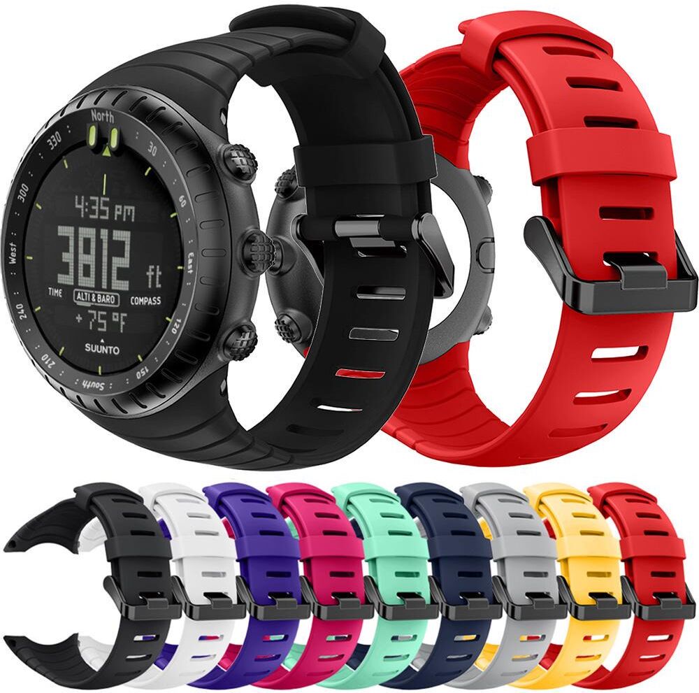 Sunshine168 Silicone Watchband Strap For Suunto Core Smart Watch Band