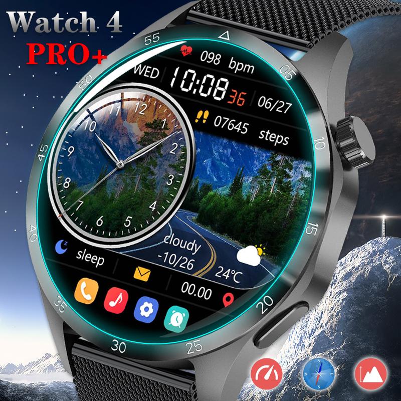 SACOSDING Smart Watch 2023 Smart Watch Men GT4 Pro NFC GPS Tracker AMOLED 360*360 HD Screen Heart Rate Bluetooth Call SmartWatch Suitlbe For Huawei Xiaomi Phone