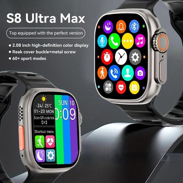 samrtwatch Smartwatch Series 8 Ultra 49mm Bluetooth Call NFC Sports Wireless Charging Men Smart Watch Heart Rate Women