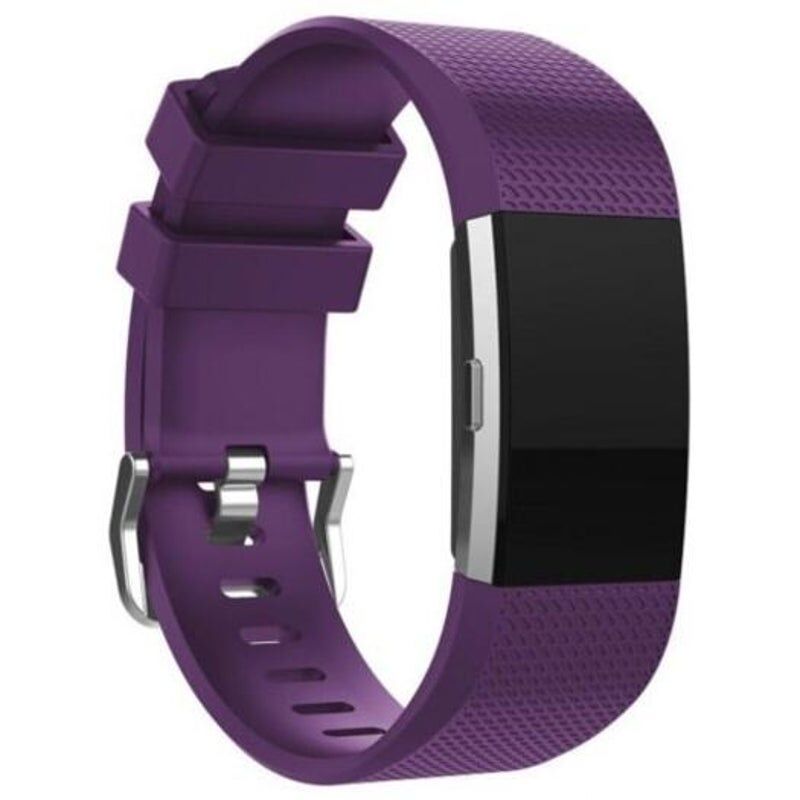 HOD Health&Home For Fitbit Charge 2 Silicone Watch Bands Bracelet Smart Wristbands Purple