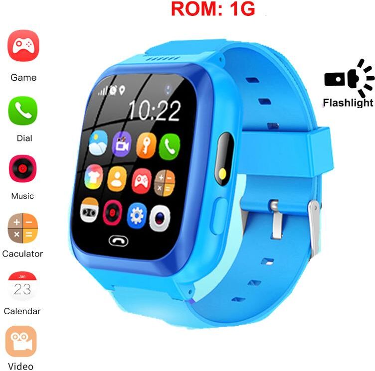 greentiger smart watch Kids Smartwatch with Camera Games Video/Music Player Flashlights Calculator Alarm Clock Children Touch Screen Toy Smart Watch