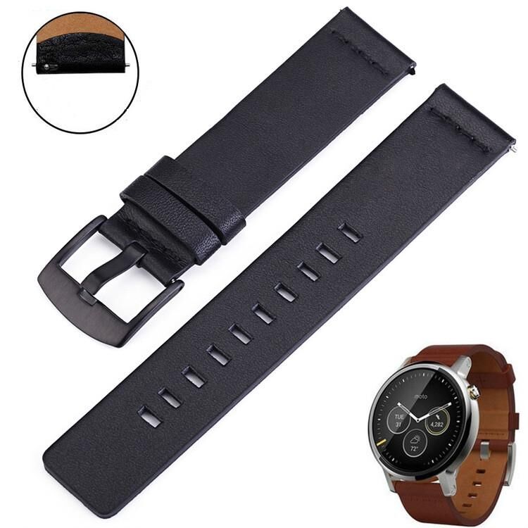 Your Watch World 20mm 22mm Genuine Leather band Strap for Samsung Galaxy Gear S3 Watch Sport WatchBand Quick Release 18 24mm