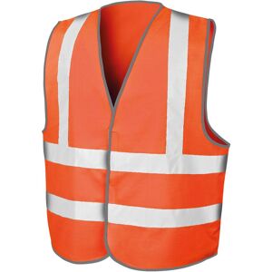 Result Mens Core High-Visibility Safety Motorway Vest