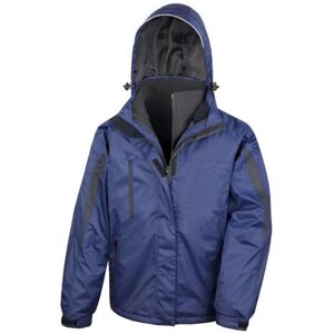 Result Mens 3 In 1 Softshell Waterproof Journey Jacket With Hood