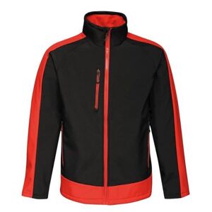 Regatta Mens Contrast Three Layer Printable Soft Shell Jacket