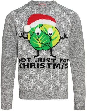 Christmas Shop Adults Unisex Sprouts Christmas Jumper