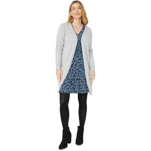 Pertemba FR - Apparel Mantaray Womens/Ladies Moss Stitch Longline Cardigan