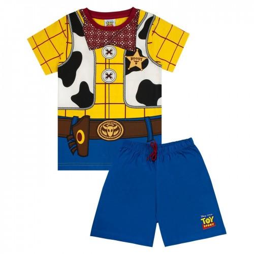 Toy Story Boys Woody Short Pajama Set