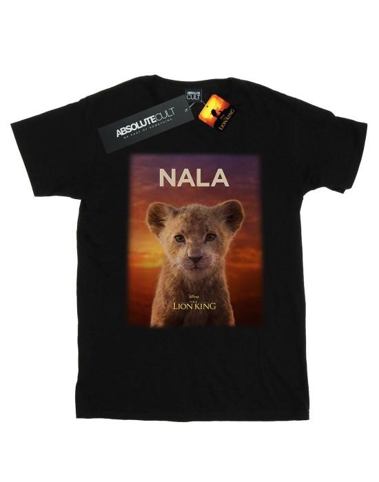 Disney Girls The Lion King Movie Baby Nala Poster Cotton T-Shirt