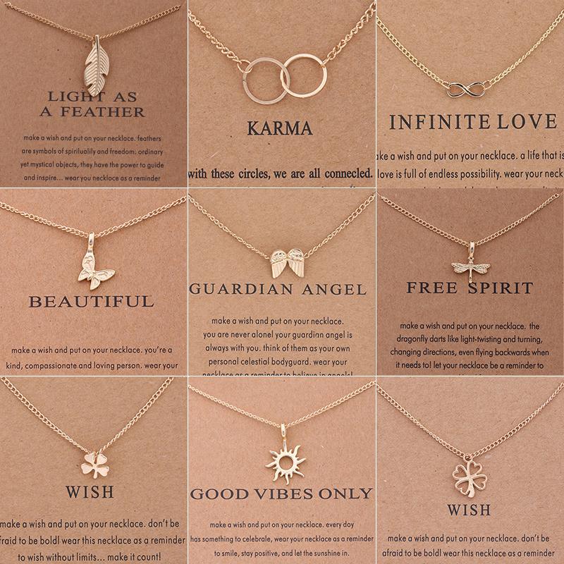 Taylor Erotic Lingerie New Trendy Alloy Cute Elegant Sun Love Star Leaves Clover Unicorn Luck Pendant Necklaces for Women Fashion Accessories Jewelry
