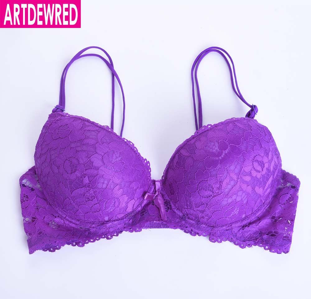 Artdewred Lingerie Women Lace Push Up Bra Top Cups Clothing Lingerie Sexy Plus Size Bra