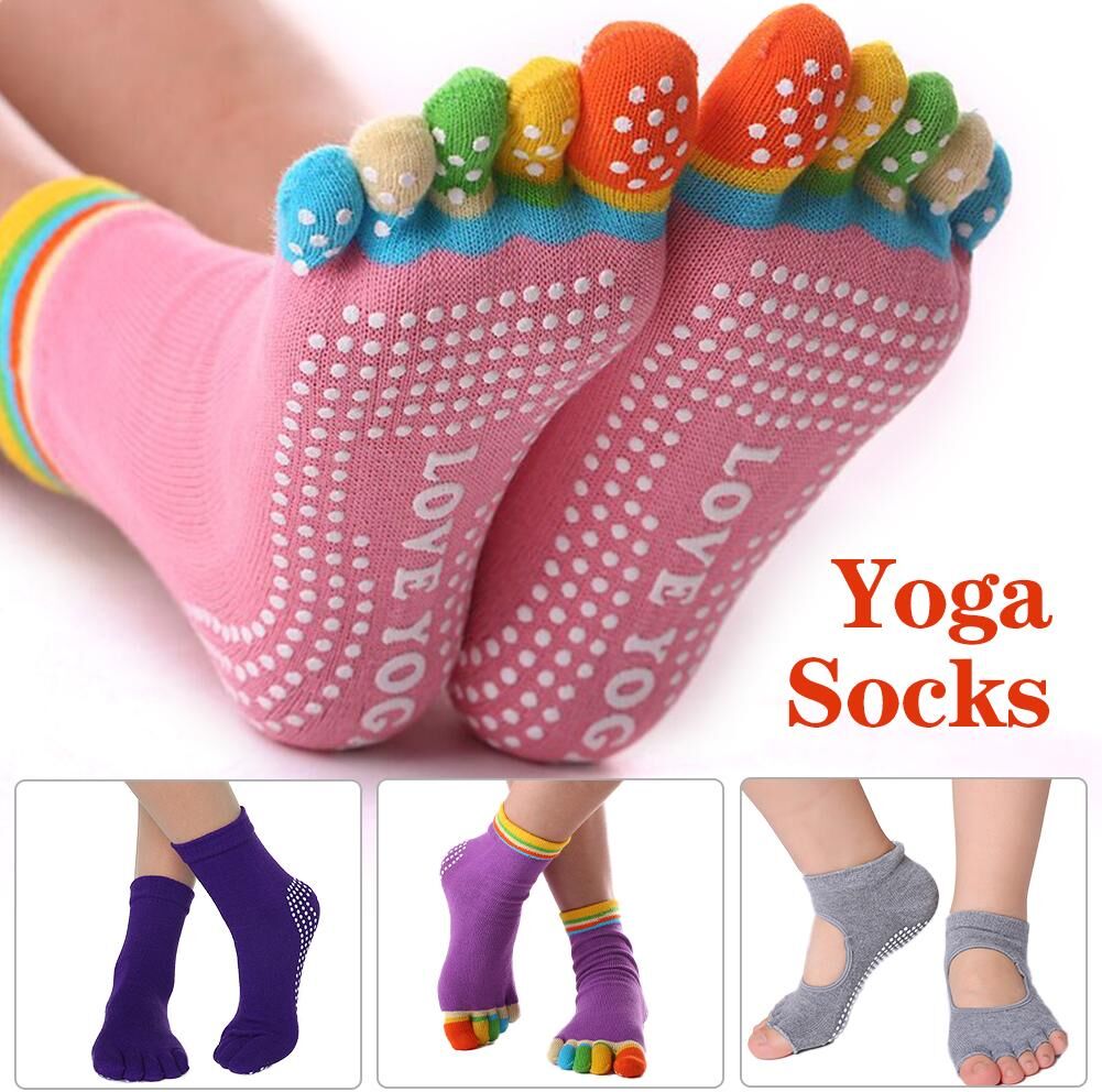 Taylor Erotic Lingerie Women Colorful Yoga Socks Non Slip Ladies Dance Socks Cotton Healthy Sports Five toed Socks