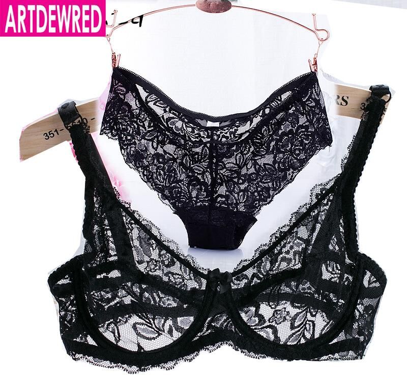 Artdewred Lingerie Artdewred Ultra Thin Lace Sexy Bras Ladies Bra Sets Women Underwear Lace Underwear Intimate Girl