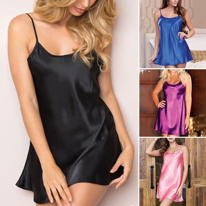 Women lingerie Stocking Women Night Gowns Sleepwear Nightwear Sleeping Dress Nightgown Casual Night Dress Ladies Home Dressing