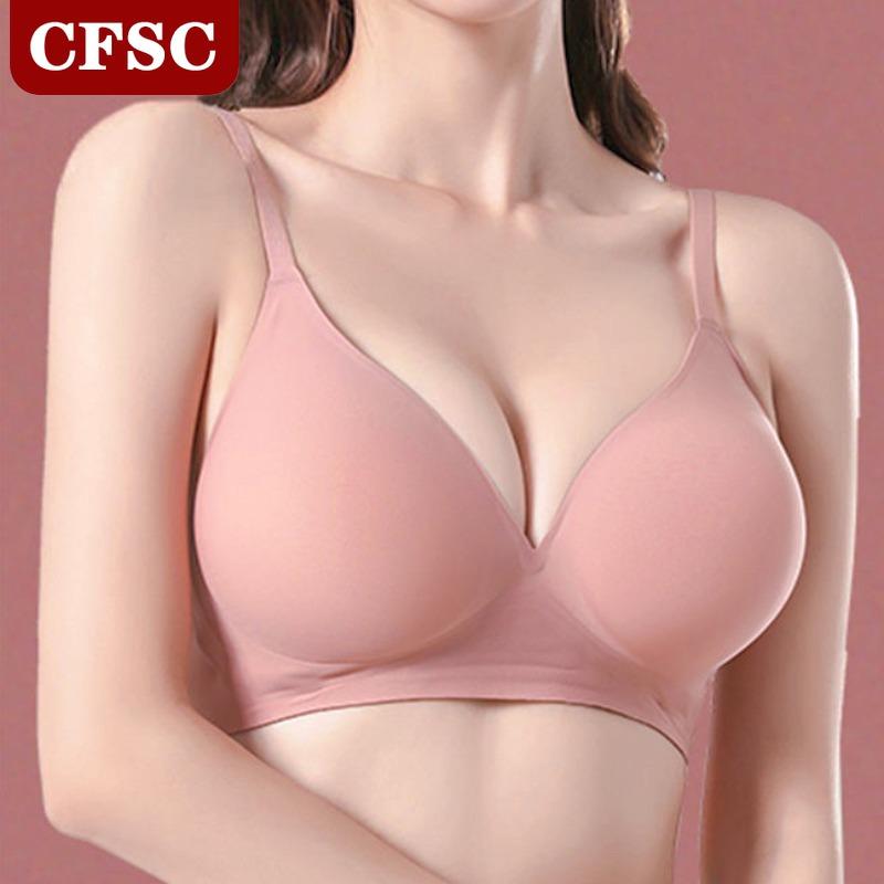 CFSC Lingerie Women Gathered Without Traces Without Steel Ring Sexy Soft Support Pure Desire Bra