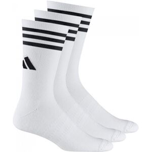 Adidas Mens Contrast Striped Crew Socks (Pack of 3)