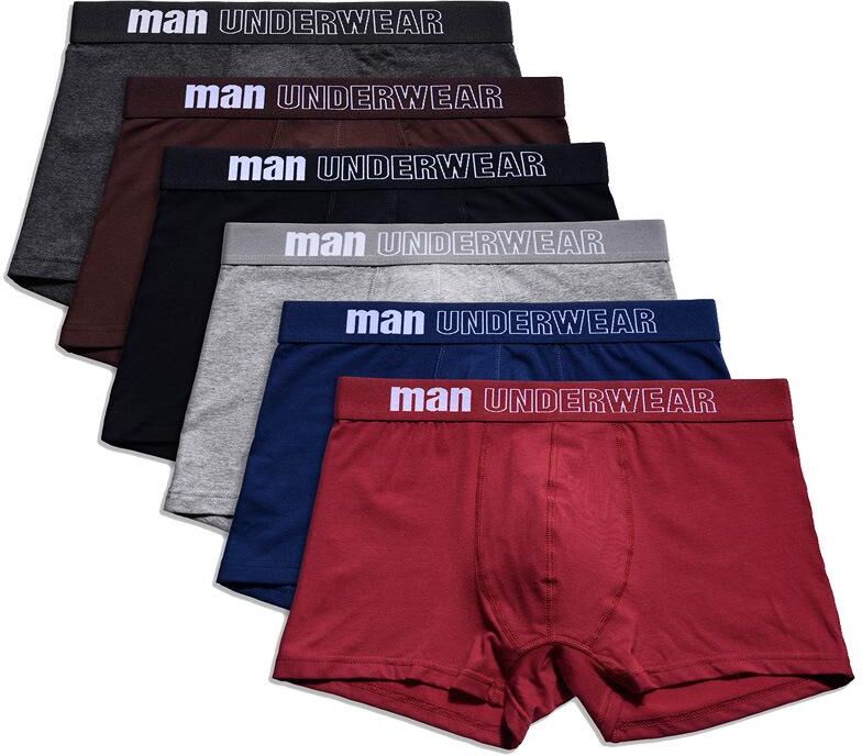 keikei Men's Underwear Cotton U Convex Underpants Large Boxer Shorts Breathable Briefs