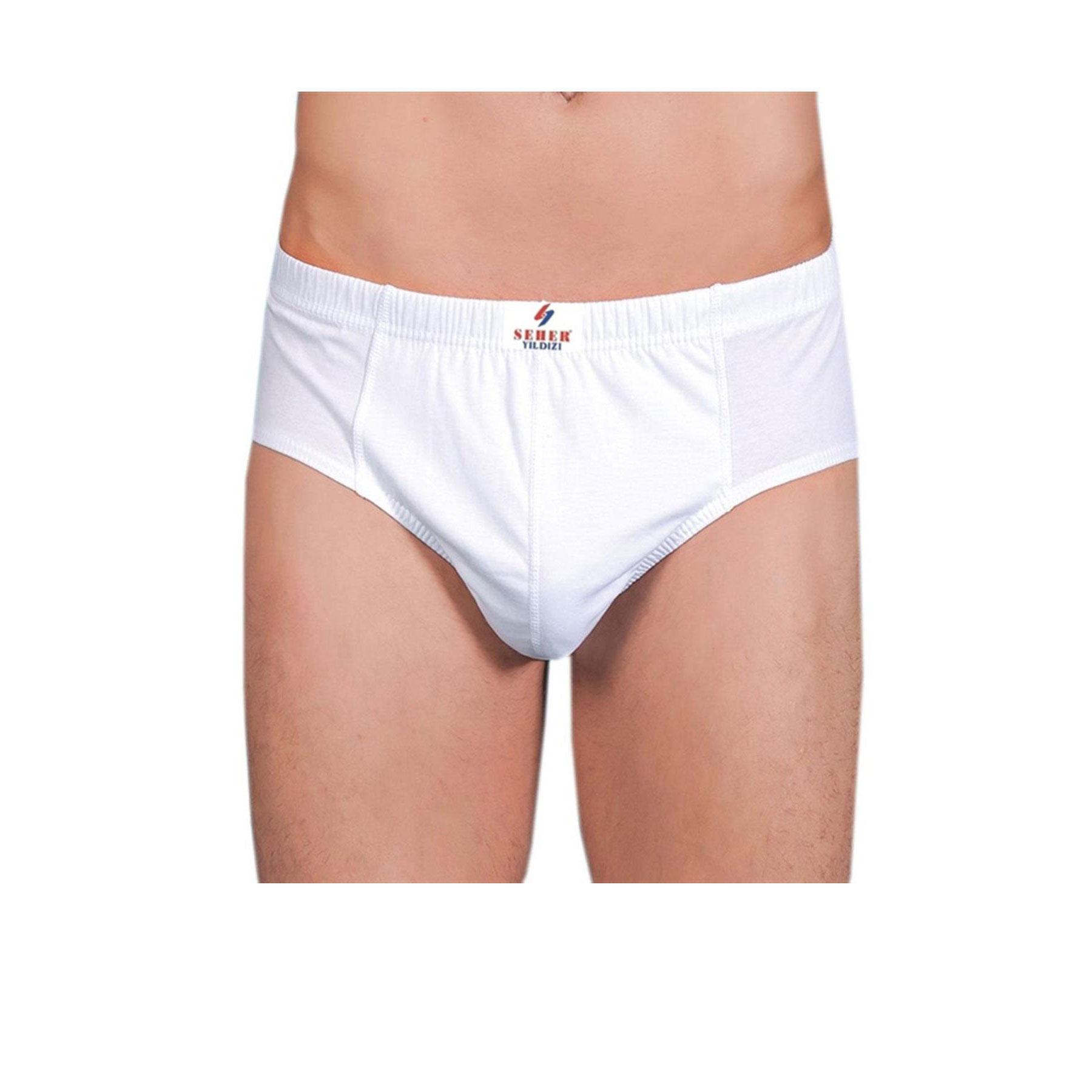 Hepsine Rakip Seher Yıldız Underwear Men's Cotton Slip Briefs 6 LI Pack