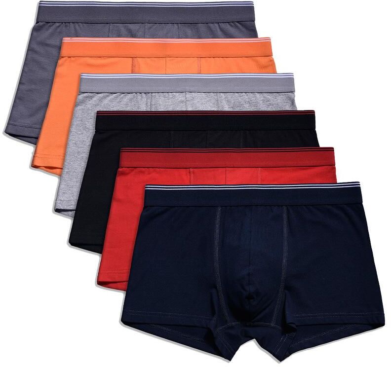 YOUNAXIN 1 Pieces Men's Underwear Boxers Cotton Shorts Underpants S/M/L/XL/XXL/XXXL