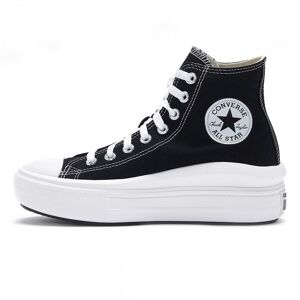 CONVERSE Chuck Taylor Move High 568497C BLACK NATURAL IVORY WHITE