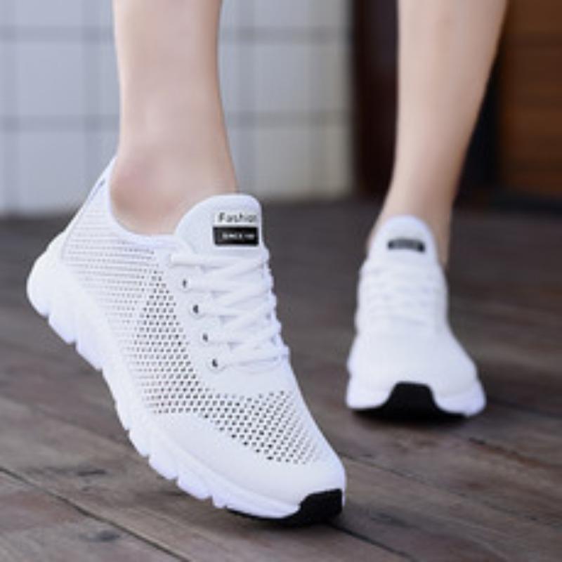 Veamors lingerie Summer new hollow flying weaver shoes sports casual shoes cross-border large size 35-42