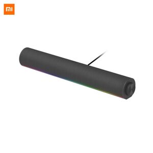 XIAOMI Redmi Computer Speaker Four-Unit Two-Channel Stereo RGB Ambient Light Bluetooth 5.0 Built-in Microphone Knob Control