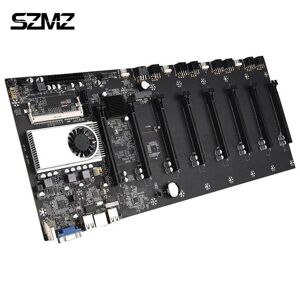 SZMZ BTC-T37 Mining Motherboard CPU Set 8 GPU DDR3 Memory Integrated VGA Low Consumption Exquisite And Durable Miner Motherboard