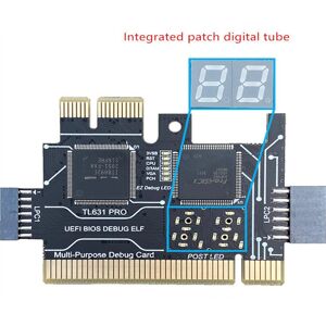 PHYUN-autoparts All in 1 TL631 Pro Motherboard Diagnostic Analyzer Tester Cards for Laptop And PC PCI Mini PCI-E  LPC