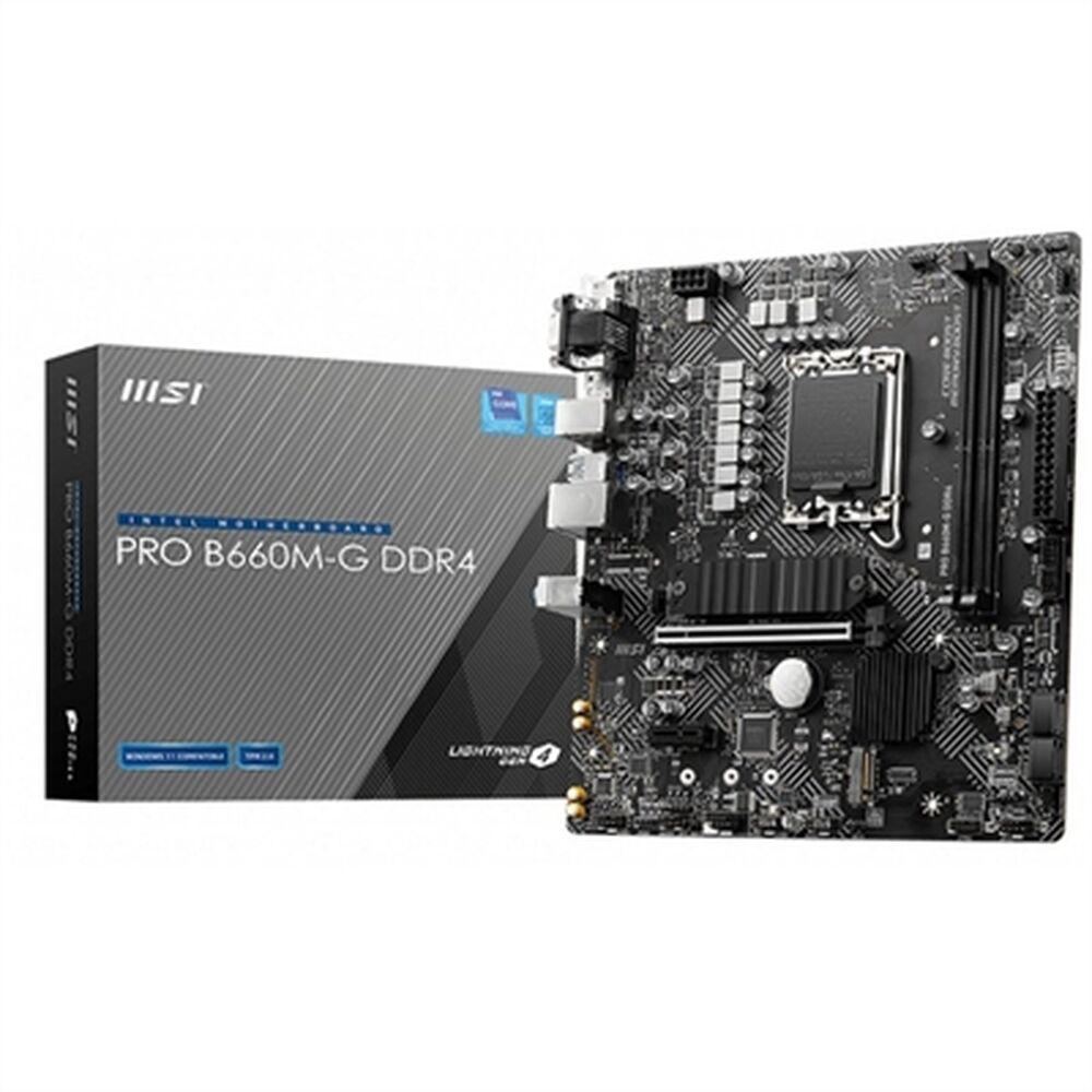 Electronique MSI PRO B660M-G DDR4 Motherboard